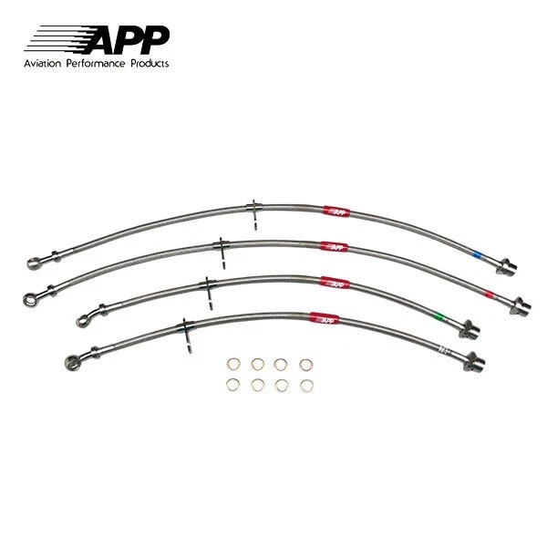 Línea de freno APP de acero inoxidable para Toyota GR Yaris GXPA16 RZ/RC paquete de 18 pulgadas Foto 1 de 1