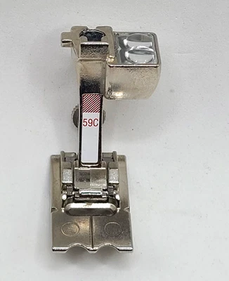 Pie prensatelas de doble cable #59C BERNINA para cables de 4-6 mm Foto 1 de 4