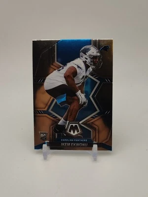 2022 Panini Mosaic Ikem Ekwonu Rookie Carolina Panthers #369 - Image 1 of 2