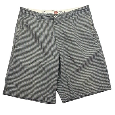Tommy Bahama Striped Shorts Paradise Nation Cotton Casual Sz 34 Boho Beach Summe - Image 1 of 4