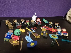 Tubeheroes minecraft Youtuber Toy Lot 35 pieces 12 characters! - Picture 1 of 12