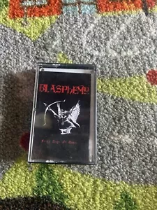 BLASPHEMY Fallen Angel Of Doom 2006 CASSETTE Black Metal Rock - Imagen 1 de 4
