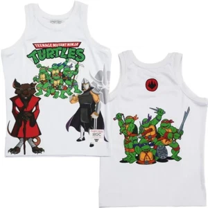 Teenage Mutant Ninja Turtles copricapo uomo classico maglia basket ricamata - Foto 1 di 9