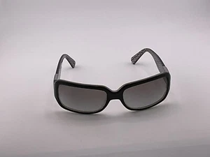 Coach HC 8024 L900 Delphine Black 57/17/125 Black Sunglasses W/ Gray Lens - Picture 1 of 12