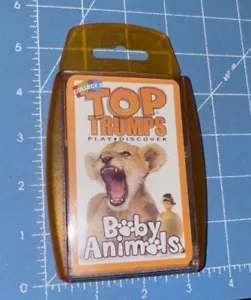 Top Trumps Baby Animals Card Game - In Plastic Case 30 Cards - Picture 1 of 4