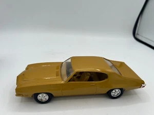 VINTAGE MPC GOLD 1971 PONTIAC GTO DEALER PROMO CAR - Bild 1 von 16