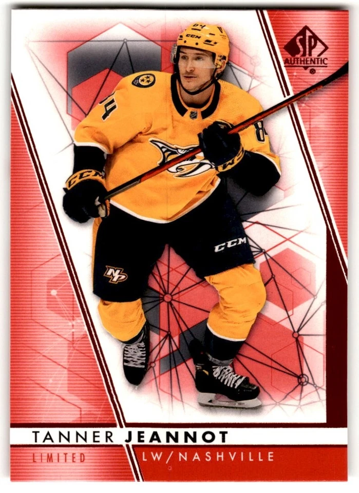 Tanner Jeannot 2022-23 SP Authentic Limited Red #84 Nashville Predators - Image 1 of 2