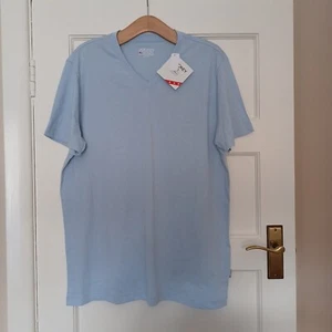 Jockey USA originals 2XL Mens Blue Cotton T Shirt BNWT - Picture 1 of 11