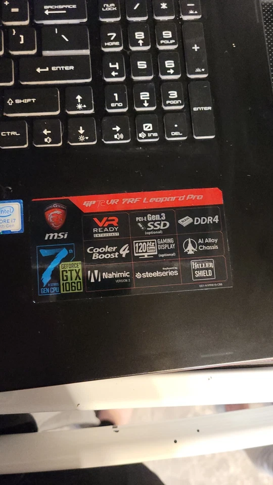 PORTATIL GAMING MSI Foto 1 de 3