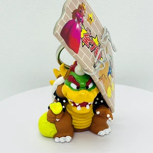 Nintendo Super Mario Party Bowser mascot Figure Keychain 1998 From Japan w/tag - Picture 1 of 6