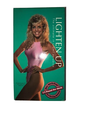 Lighten Up The Ultimate In Light Aerobics(VHS 1993)TESTED-RARE VINTAGE-SHIP24HRS - Image 1 of 4