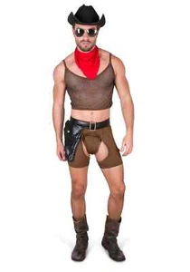 Sexy Mens CowBoy Costume - Picture 1 of 1