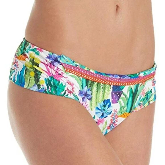 Pantalones de bikini hipster Nanette Lepore Cactus Charmer Multi XS L XSpequeños grandes nuevos con etiquetas Foto 1 de 4
