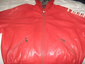 Pelle Pelle leather jacket w/ hood size 50 - Picture 1 of 10