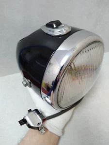 Vintage ORIGINAL Headlight Retro Motorcycle PANNONIA - Picture 1 of 19
