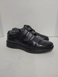 DREW MANSFIELD 44915-14 BLACK LEATHER STRAPS CASUAL WALKING MENS 14(6E) SHOES - Picture 1 of 5