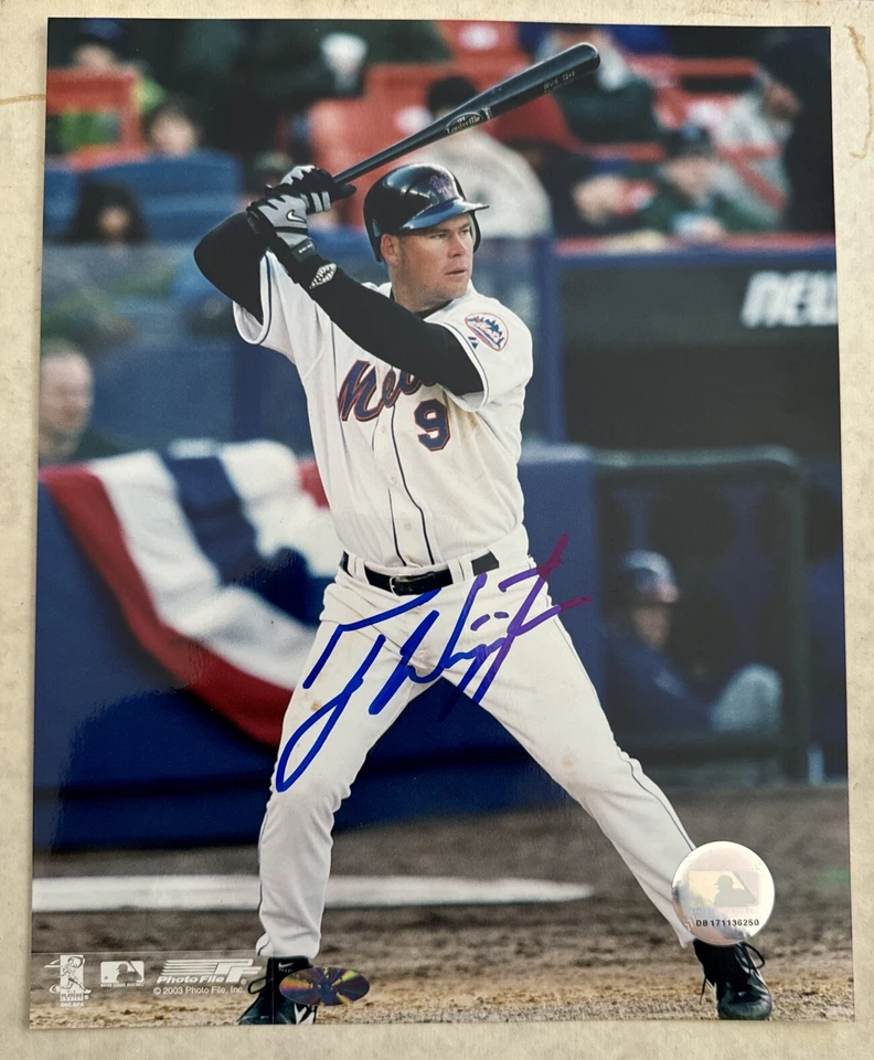 Ty Wigginton Autographed Signed 8x10 Photo - New York Mets - Image 1 of 1