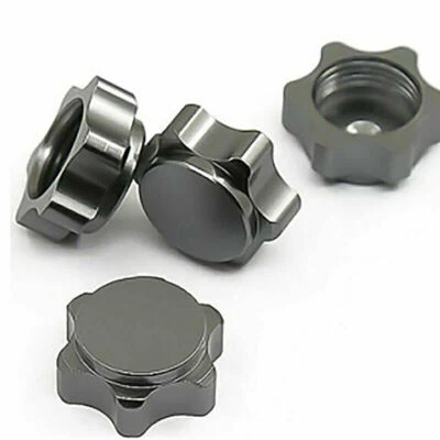 Pieza de tuerca a prueba de polvo de 17 mm 4 piezas para tuerca de acoplamiento hexagonal de coche de radiocontrol de 1/8 HSP94762 94886 Foto 1 de 4