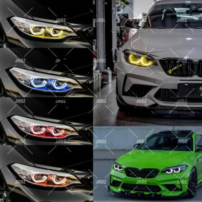 Placas LED Angel Eye DRL para faros BMW F87 F22 F23 LCI M2 SERIE 2 2018-2021 Foto 1 de 2