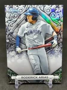 2023 Bowman Sterling Roderick Arias Rookie RC Silver Refractor /100 #BSP-94 - Picture 1 of 2