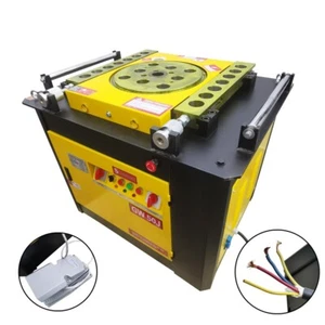 GW50J 220V 3PH 5.36HP 1/4'' to 2" 0-180° Steel Bender Table Bending Machine - Picture 1 of 24