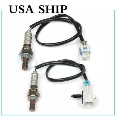 2Pcs Oxygen O2 Sensor For 2004-2007 Chevrolet Malibu 3.5L Upstream & Downstream Foto 1 de 4