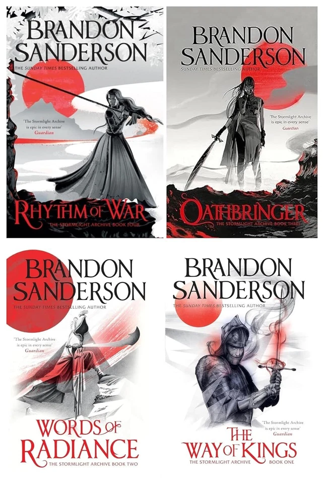 The Stormlight Archive Collection 4 Book Set By Brandon Sanderson | Brandon Sand - Image 1 of 1