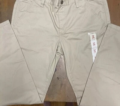 Chinos ajustados de pierna recta Freeworld Drifter para hombre, talla 36, NUEVO Foto 1 de 3