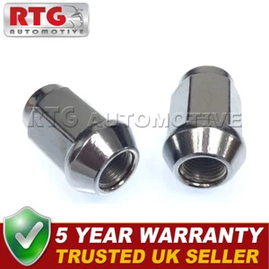 2x Wheel Nuts For Subaru SVX 1993-2000 (Alloy Wheels) Silver - Picture 1 of 1