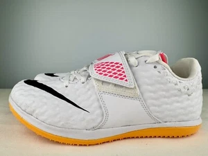 SIZE 5 NIKE HIGH JUMP ELITE "RAWDACIOUS" TRACK & FIELD SPIKES WHITE (NO SPIKES) - Picture 1 of 8