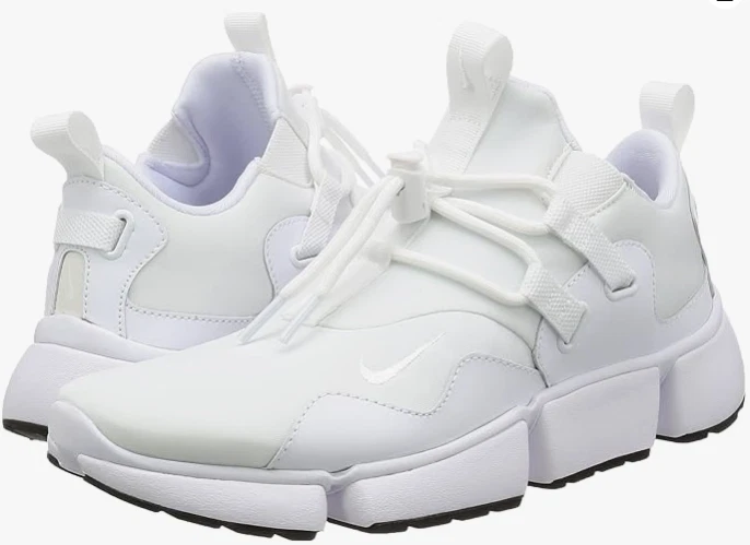 Nike Pocketknife DM Triple Blanco Hombres Tenis para Correr Zapatos 898033100 Talla 10.5 Foto 1 de 4