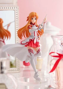 Sword Art Online figure Asuna Yuki POP UP PARADE BUON SORRISO COMPAGNIA - Foto 1 di 9