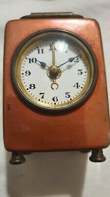 Antico Orologio Sveglia Vintage  Alarm Clock Da Tavolo RARA Tedesca Germany • 163.05€