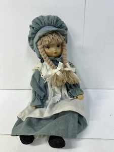 Vintage Kein Spielzeug Puppen Für Erwachsene Sammler Porcelain 10" Doll German - Picture 1 of 8