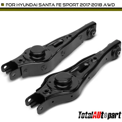 2x New Control Arm for Hyundai Santa Fe Sport 2017-2018 AWD Rear Lower Rearward - Image 1 of 4