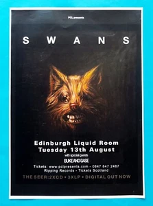 SWANS ORIGINAL GIG POSTER EDINBURGH LIQUID ROOMS 2013 41.3 cm x 30 cm - Picture 1 of 4