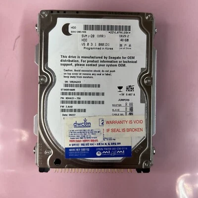 Seagate ST940814AM Hard Disk Drive 40 GB - Image 1 of 4