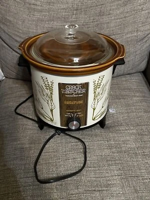 老式汉密尔顿海滩 4 夸脱克罗克手表慢炖锅型号 415-1 — 第 1/4 张图片