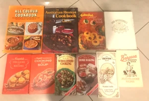 VINTAGE 10 COOKBOOKS THE BAROSSA, MARGARET FULTON, CAMPBELLS, GOLDEN CIRCLE - Picture 1 of 9