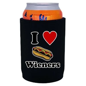 I Love Wieners lata completa de neopreno inferior; material de 5 mm, parte inferior antideslizante - Imagen 1 de 9