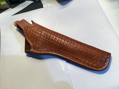 Roy’s Leather Goods holster S&W N frame Special order 7 1/2 inch barrel BW RH. - Image 1 of 4