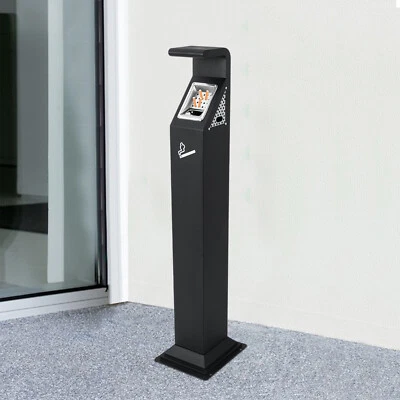 Commercial Trash Can Cigarette Ashtray for Outside/Indoor Waste Comtainer - Image 1 of 4