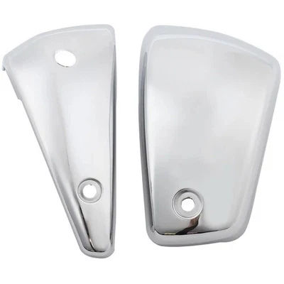 Cubiertas de carenado de batería de cromo brillante para Yamaha V-Star 1300 (XVS1300) 2007-2017 Foto 1 de 4
