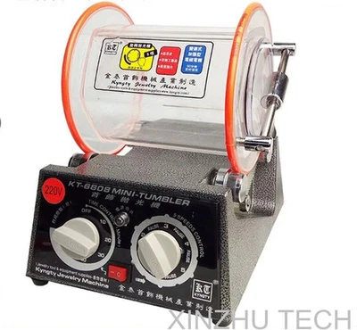 KT-6808 Tumbler Polishing Machine Rotary Tumbler Jewelry Finishing Machine Tools - Image 1 of 4