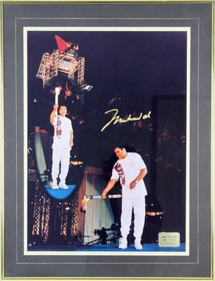 Muhammad Ali Signed 16x20 Framed Photo LE #1338/1996 Auto Graded 10! BAS - Image 1 of 4