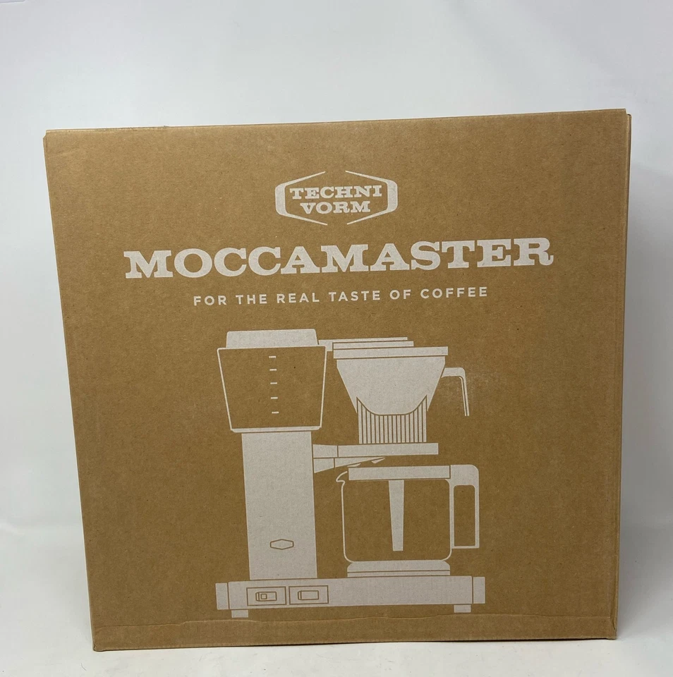 Technivorm Moccamaster KBGV Select cafetera de 10 tazas - negro mate vidrio de 1,25 L Foto 1 de 4