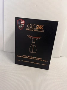 GLO24K Dispositivo Ringiovanimento Pelle LED Anti Invecchiamento Rassodante Strumento con Hydra Gel NUOVO - Foto 1 di 3