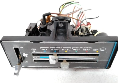 Interruptor de control de calefacción Chevy Van G10 G20 G30 1988-1996 panel de clima de aire acondicionado 1994 *W91 Foto 1 de 4