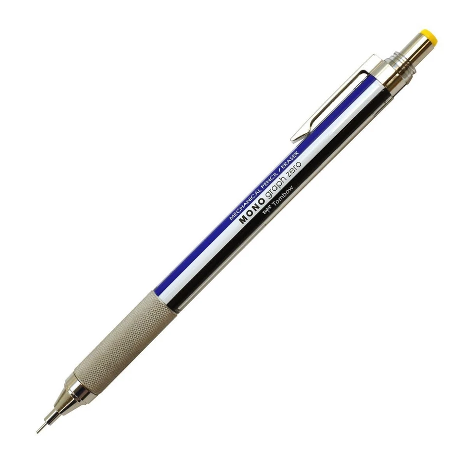 Tombow Mono Graph Zero 0.3mm Mechanical Pencil With an Eraser Standard Dpa-161a