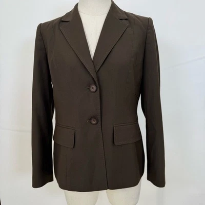 Chaqueta Blazer Anne Klein Para Mujer Talla 4P Carrera Trabajo Oficina Dos Botones Foto 1 de 4